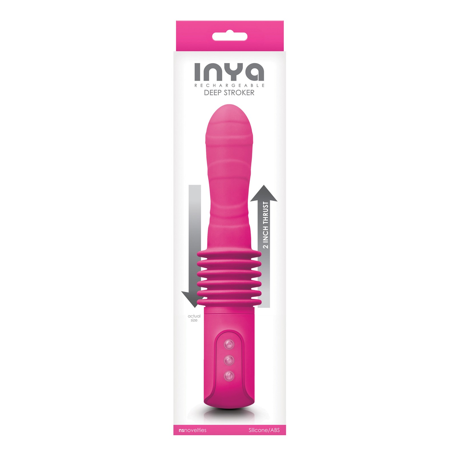 INYA Deep Stroker Rechargeable Vibrator for Intense Pleasure