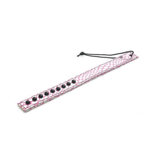 Spartacus Faux Leather Paddle Pink