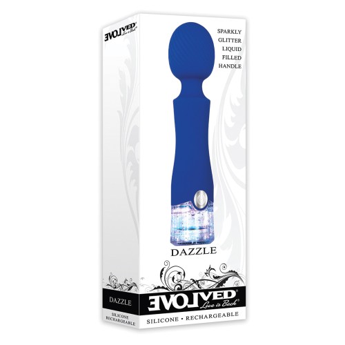 Evolved Dazzle Rechargeable Wand - Blue