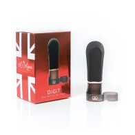 Hot Octopuss Digit Finger Vibrator - Black