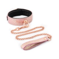 Spartacus Micro Fiber Collar and Leash Pink