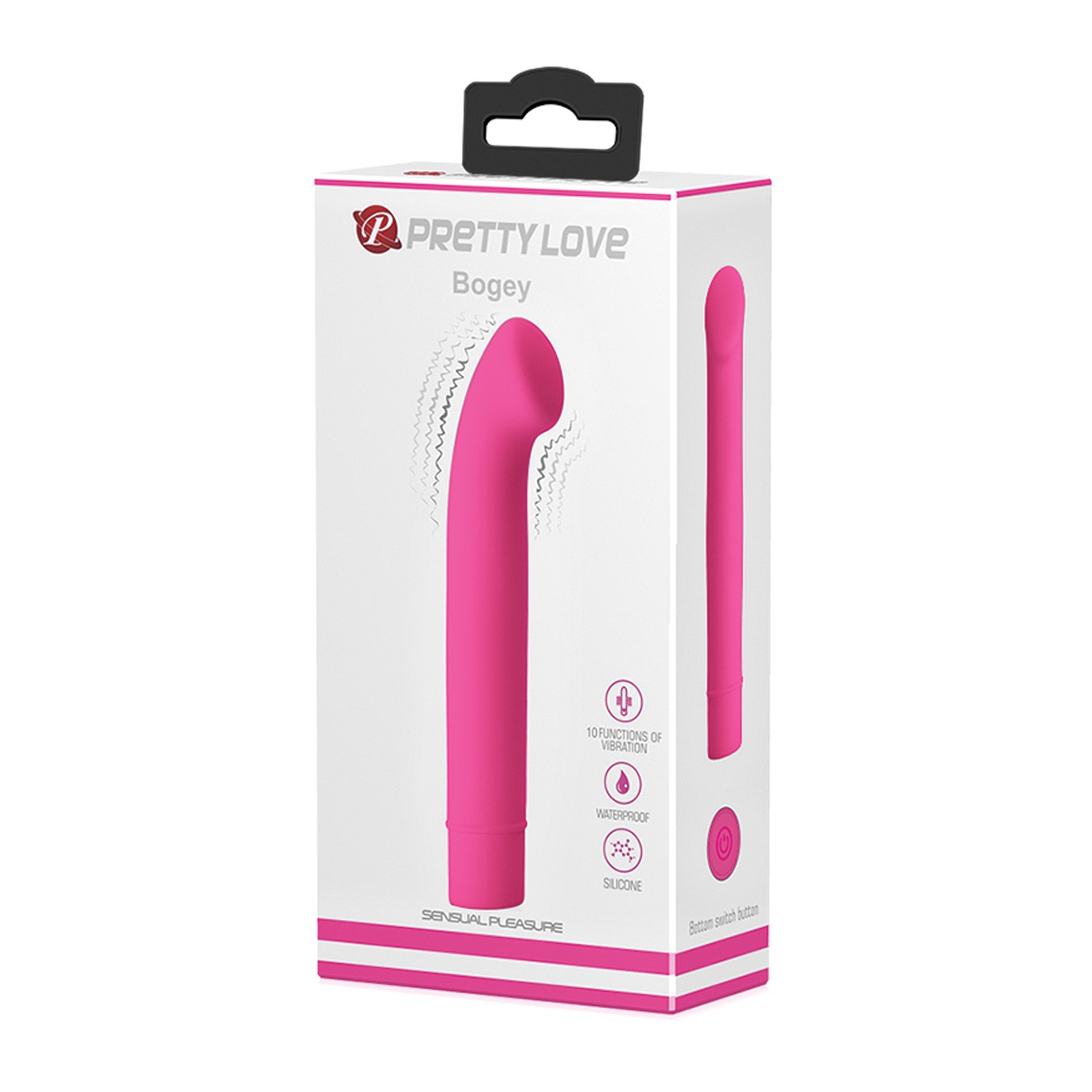 Pretty Love Bogey G-Spot Mini Vibrator - Pink