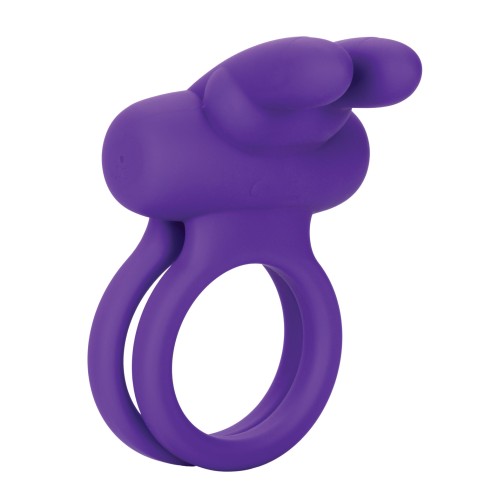 Silicone Rechargeable Rockin' Rabbit Enhancer Purple