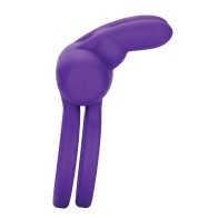 Silicone Rechargeable Rockin' Rabbit Enhancer Purple