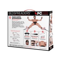 Fuzzy Lovers Bedspreader Set for Couples