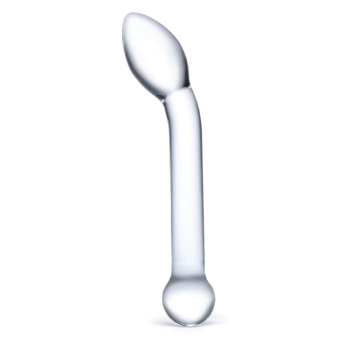 Dildo de Cristal Slimline de 8 Pulgadas para el Punto G