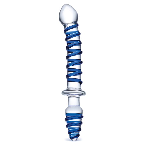 Dildo de Cristal Doble Punta Glas Mr. Swirly