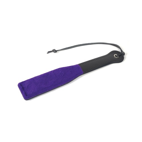 Paddle de Piel Sintética Spartacus Morado