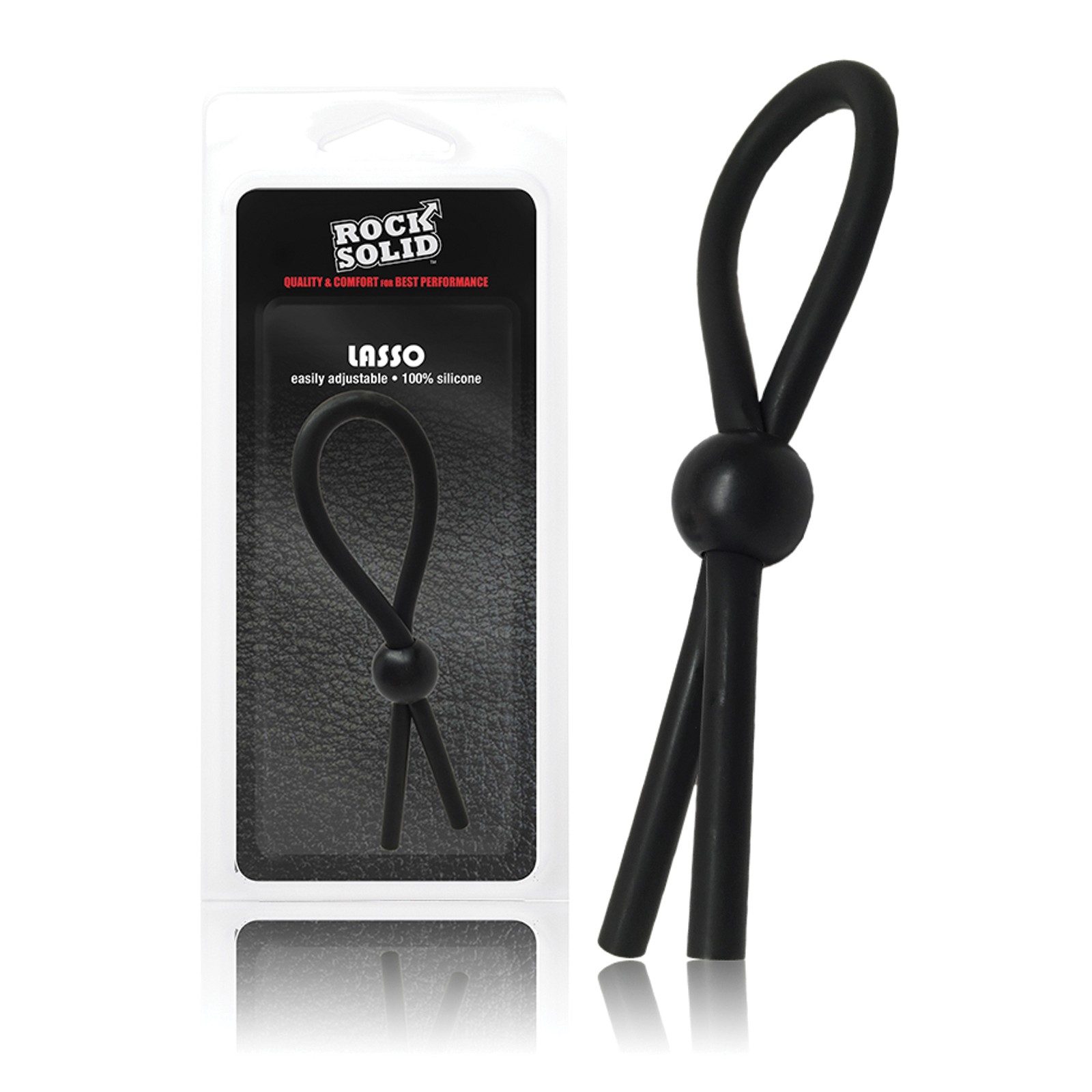 Rock Solid Lasso Adjustable Lock Black