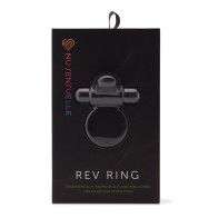 Nu Sensuelle Rev Silicone Bullet Ring with Flutter Tip