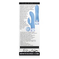 Evolved Glitteriffic Blue Vibrator - 10 Powerful Speeds