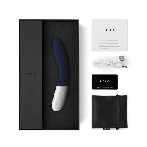 LELO Billy 2 Deep Blue Prostate Massager with 8 Settings