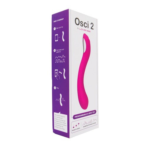 Lovense Osci 2 Pink G-Spot Vibrator