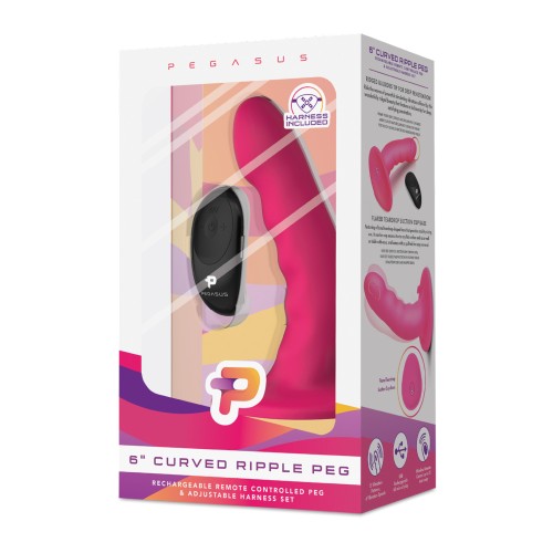 Pegaso 6 Dildo Recargable con Control Remoto