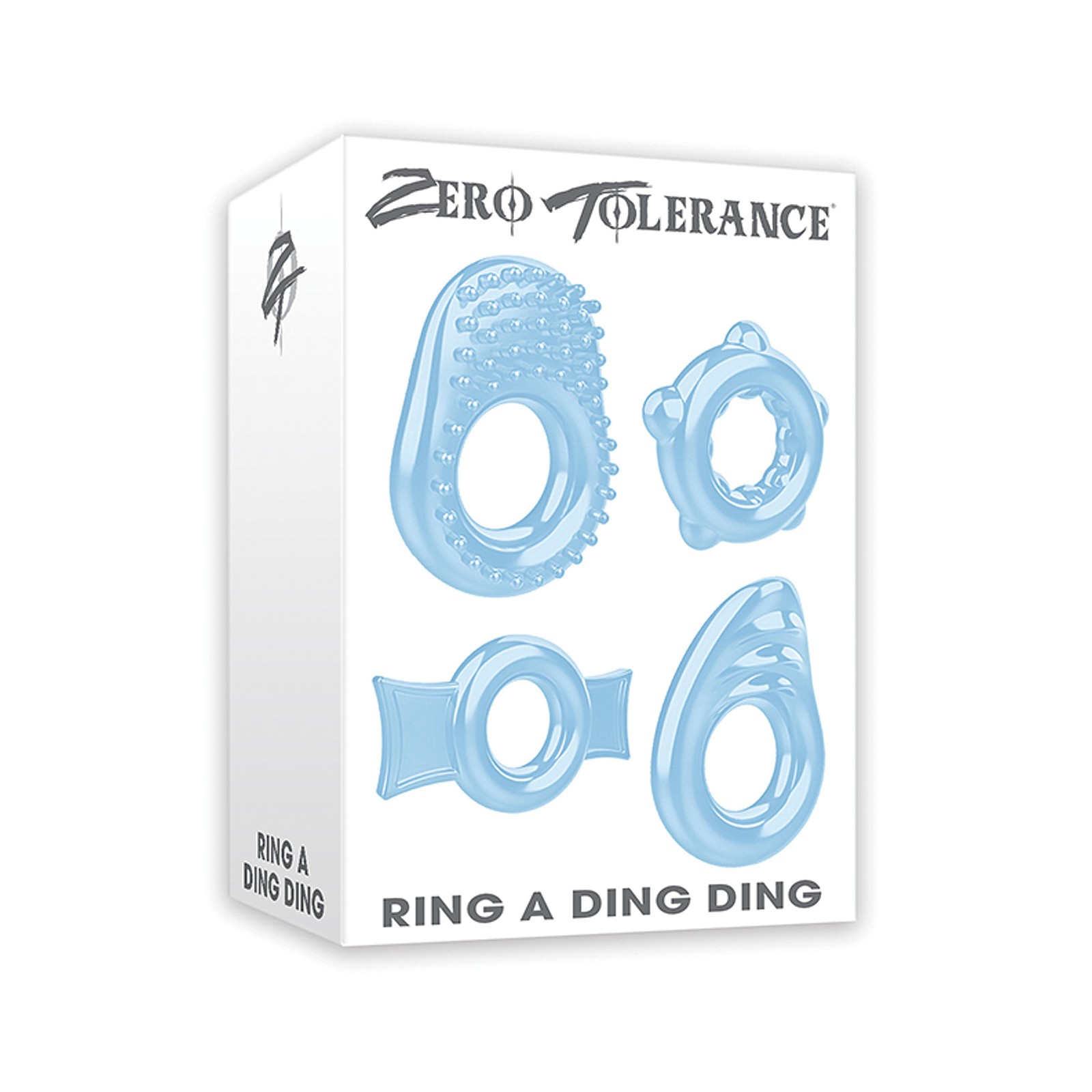 Zero Tolerance Cock Ring Set of 4 for Enhanced Pleasure