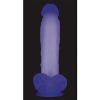 Evolved Luminous Non-Vibrating Dildo Purple