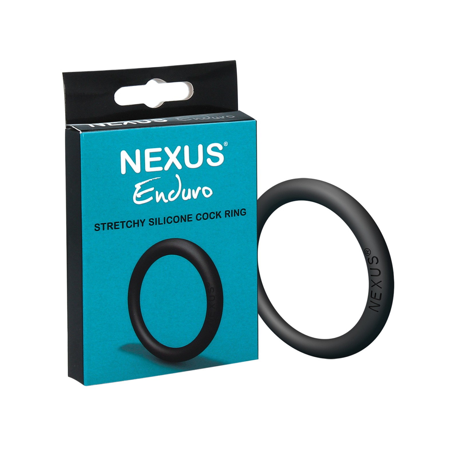 Nexus Enduro Black Silicone Cock Ring