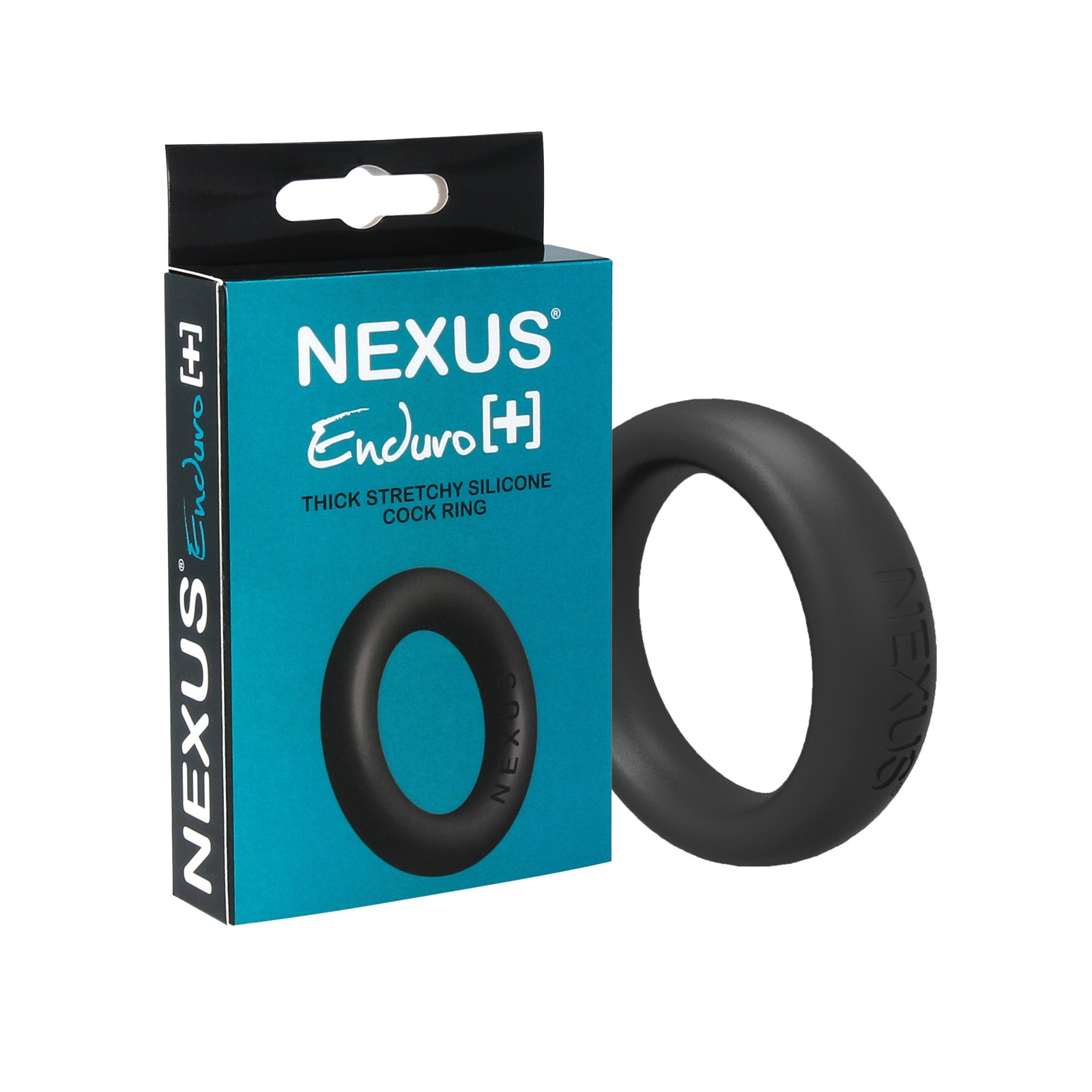 Nexus Enduro Plus Silicone Cock Ring Black