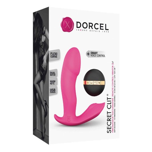 Dorcel Secret Clit Estimulador Doble Rosa