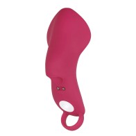 Evolved Frisky Finger Rechargeable Bullet - Burgundy