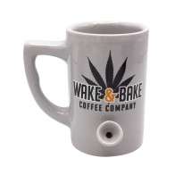 Wake & Bake Coffee Mug 10 oz Grey