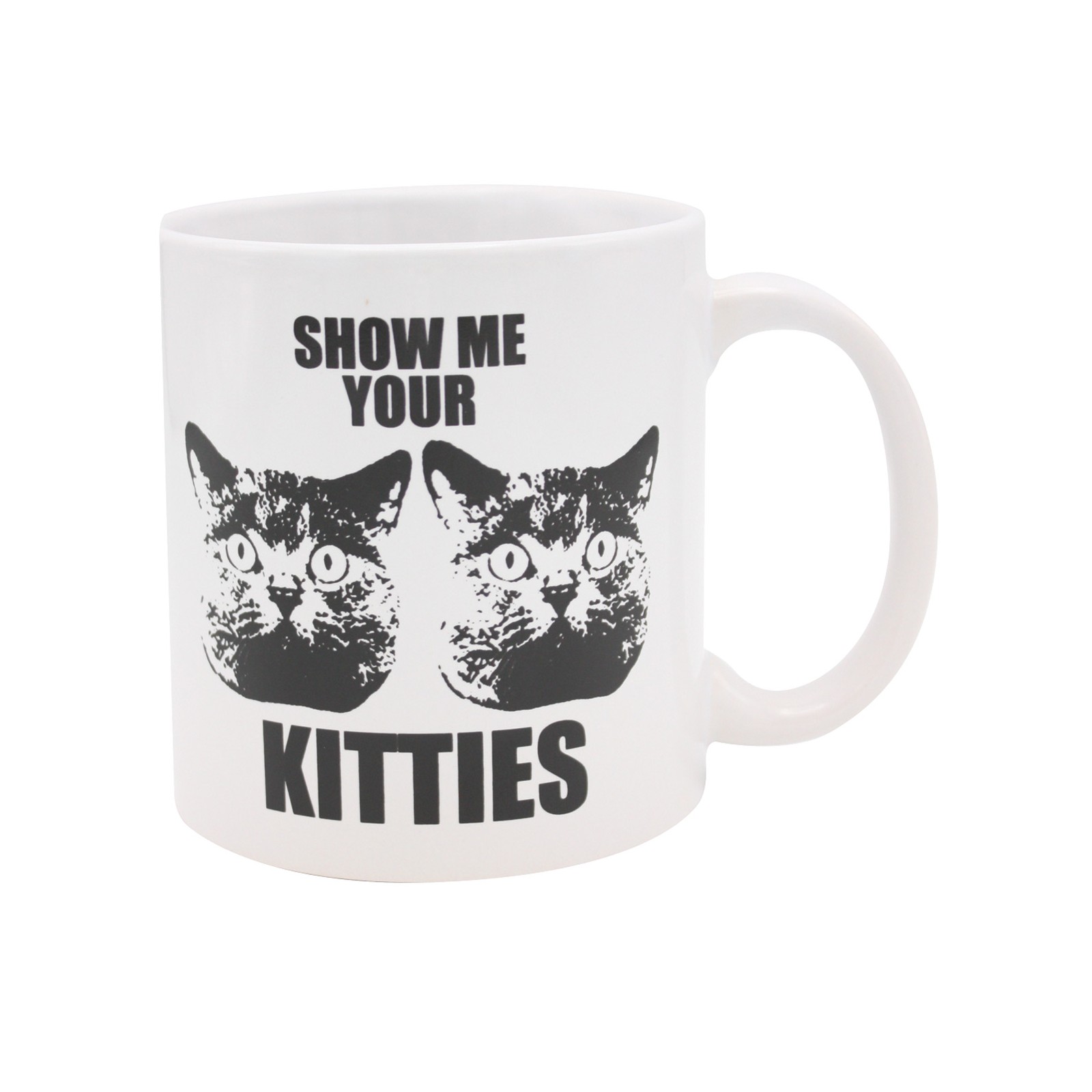 Show Me Your Kitties Humor Mug