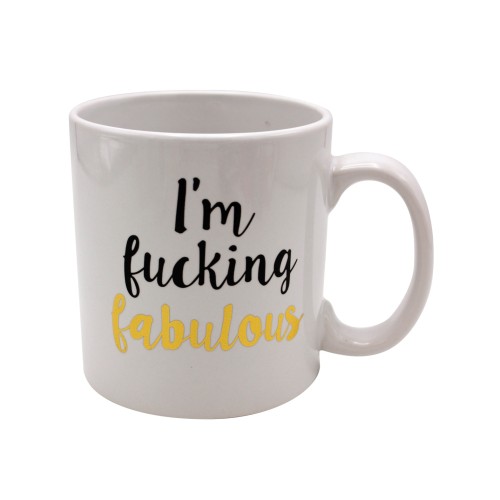 Taza Actitud Estoy Fabulosamente Jodido