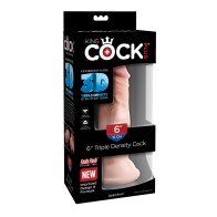 King Cock Plus 6 Inch Triple Density Cock - Premium Pleasures