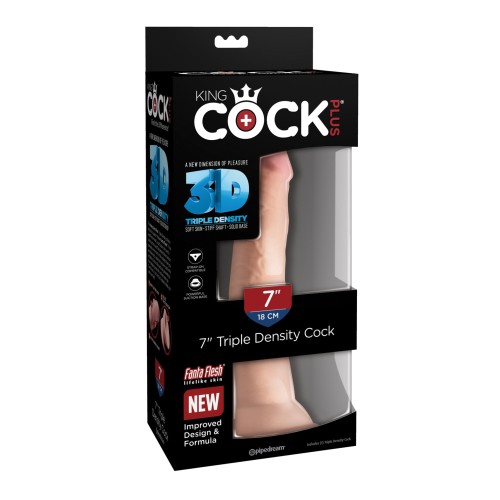 King Cock Plus Pene 7 pulgadas Triple Densidad