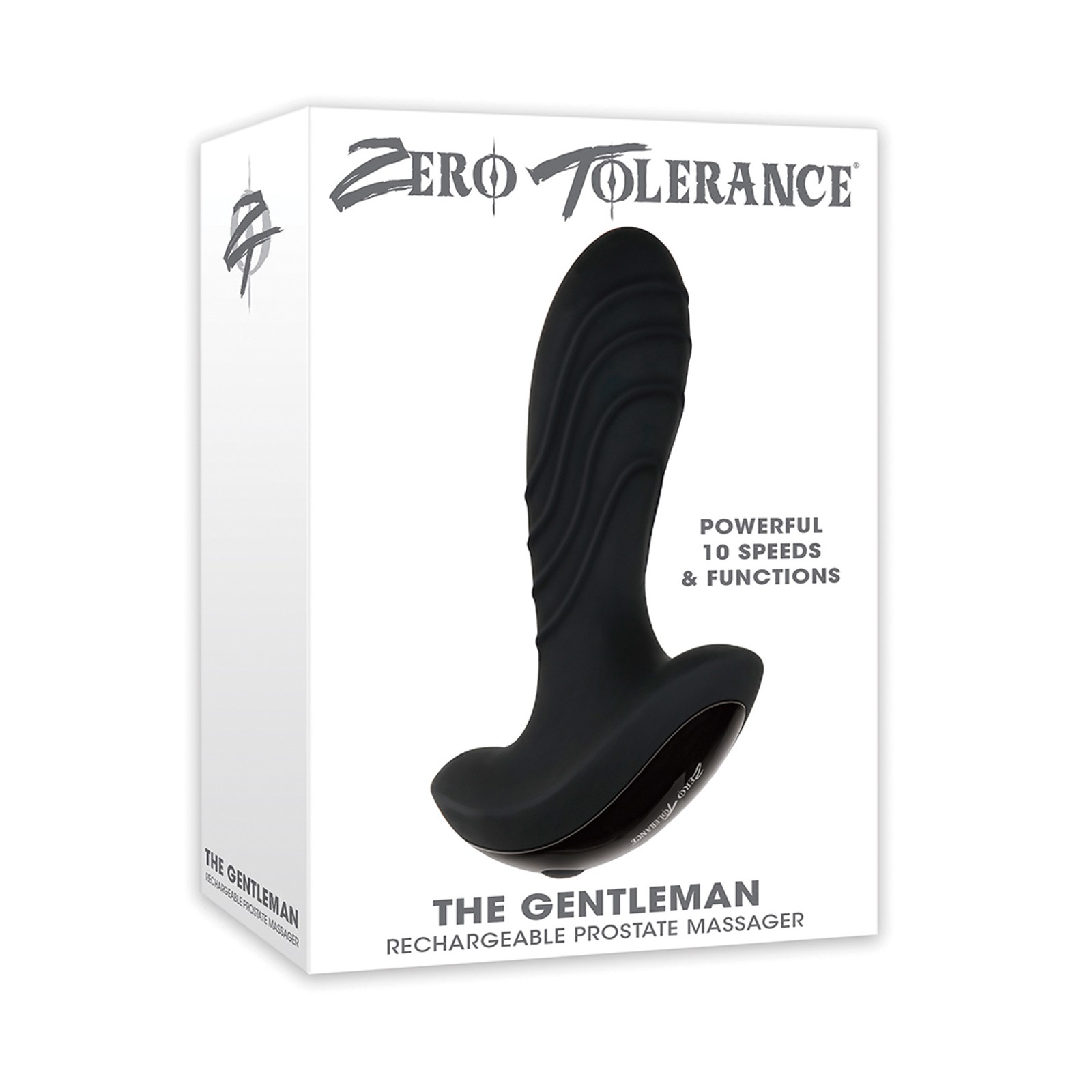 Zero Tolerance The Gentleman Prostate Massager Black - Ultimate Pleasure