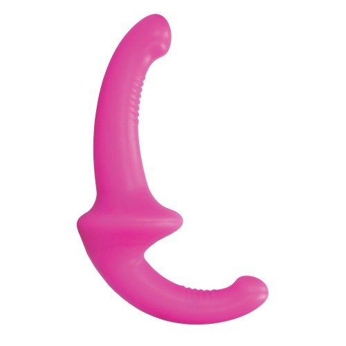 Shots Ouch Dildo Strapless de Silicona Rosa