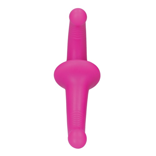 Shots Ouch Dildo Strapless de Silicona Rosa