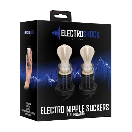 Chupadores de Pezones Electroshock Transparentes