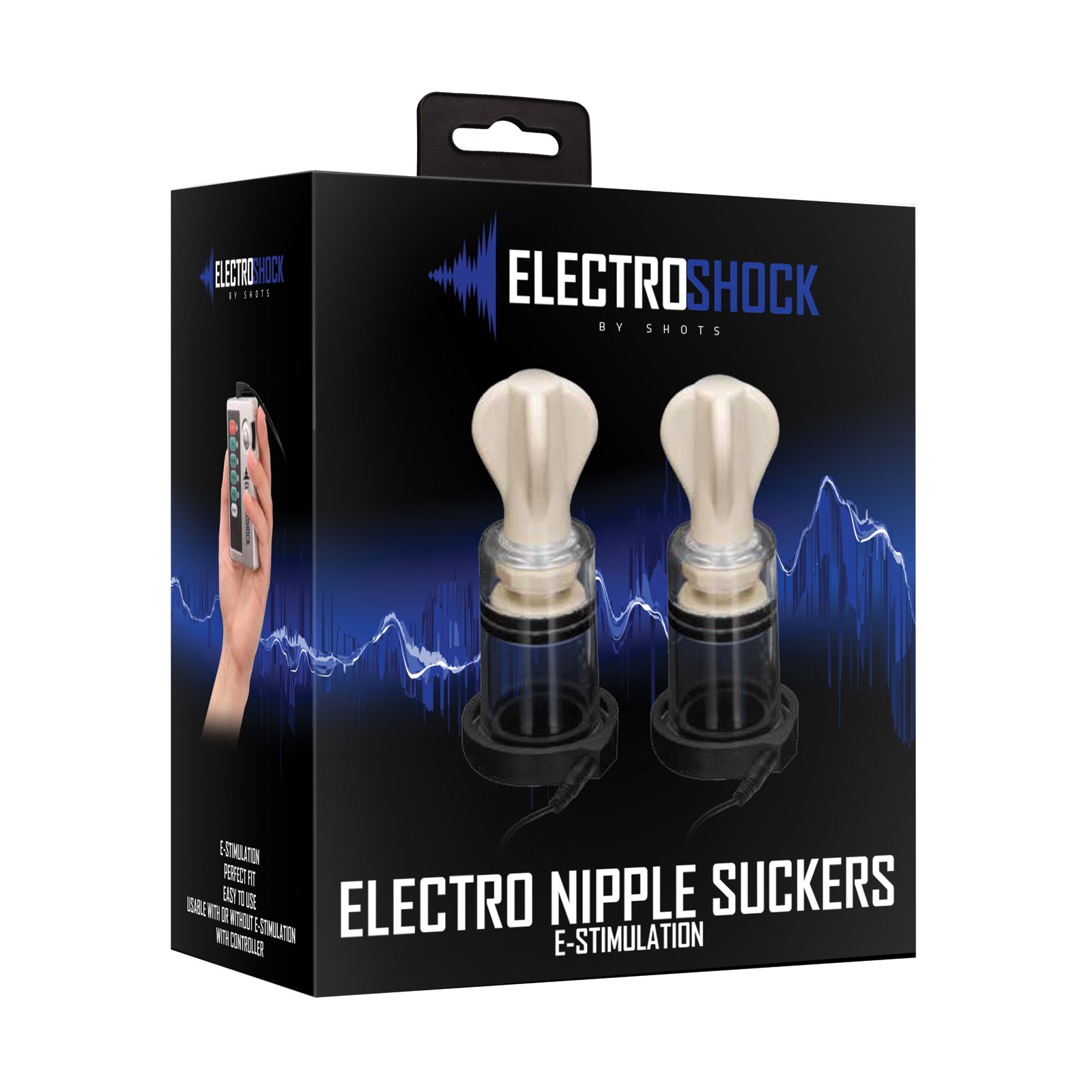 Chupadores de Pezones Electroshock Transparentes