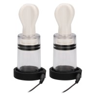 Clear Electroshock Nipple Suckers