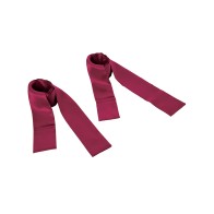 Sex & Mischief Enchanted Sash Restraints Burgundy