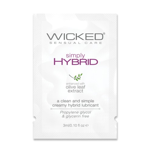 Wicked Simply Hybrid Lubricant for Intimate Pleasure