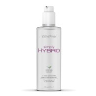 Wicked Sensual Care Simply Hybrid Lubricant - 4 oz