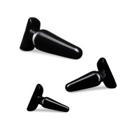 Blush Anal Adventures Basic Plug Kit Black