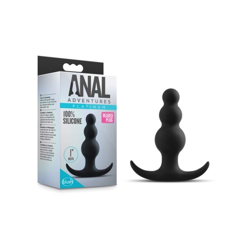 Plug Anal Beaded Adventures Negro