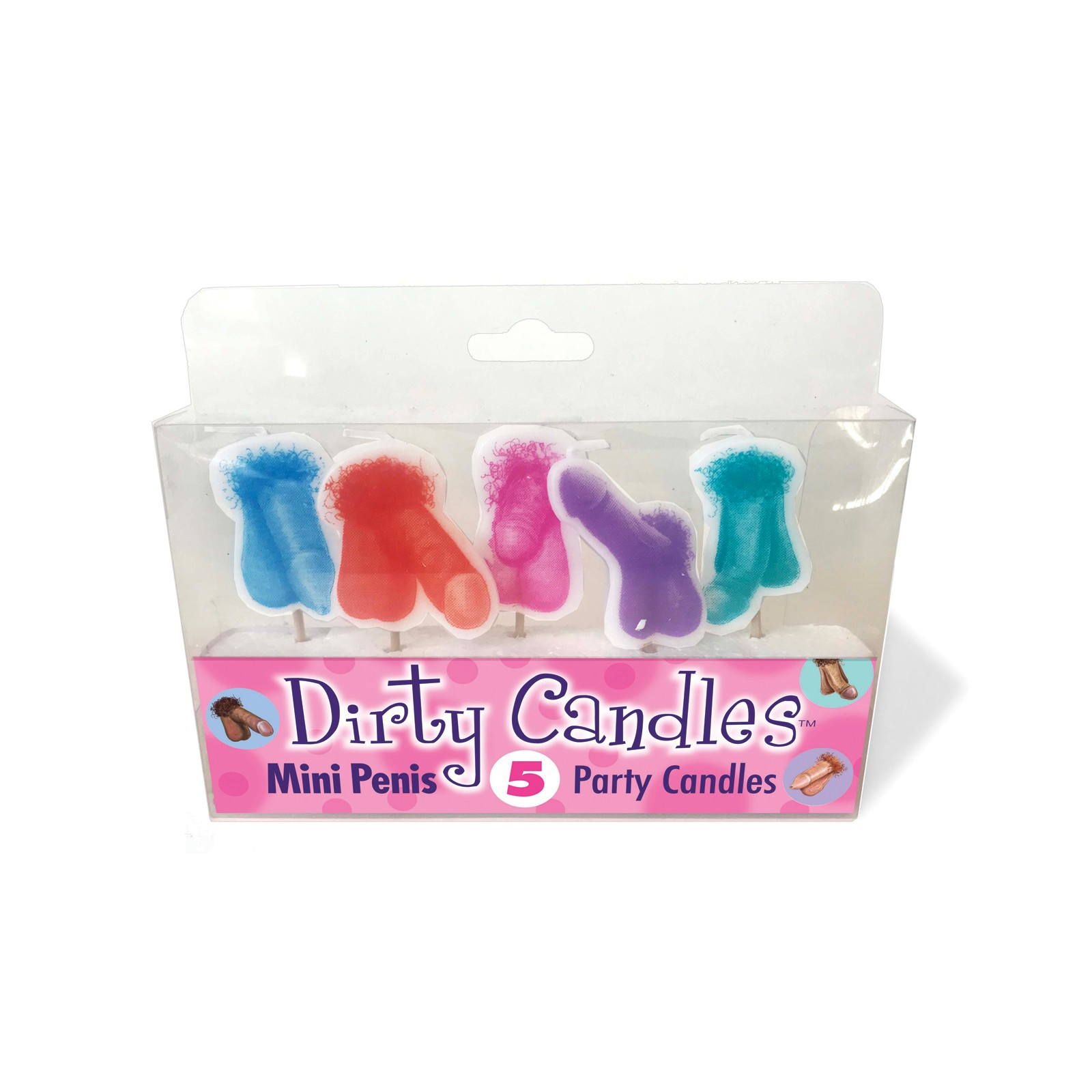 Mini Penis Dirty Candle Set of 5