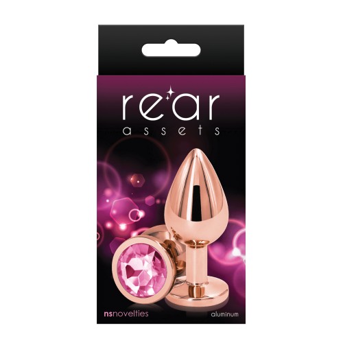 Rear Assets Rose Gold Medium Anal Toy for Sensual Exploration