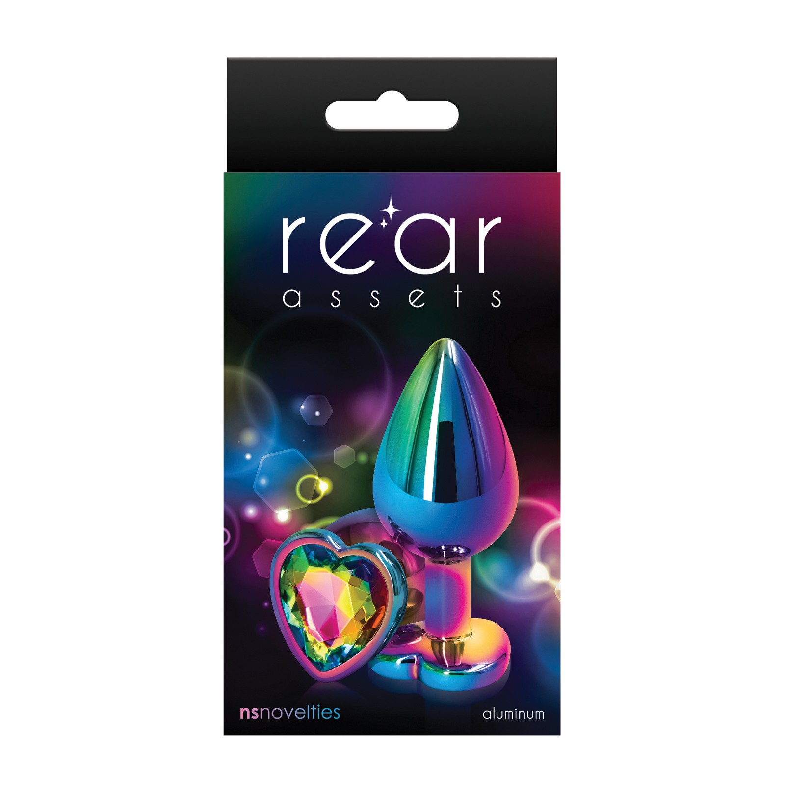 Rear Assets Multicolor Heart Medium - Rainbow