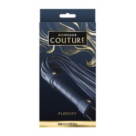 Flogger Bondage Couture - Azul