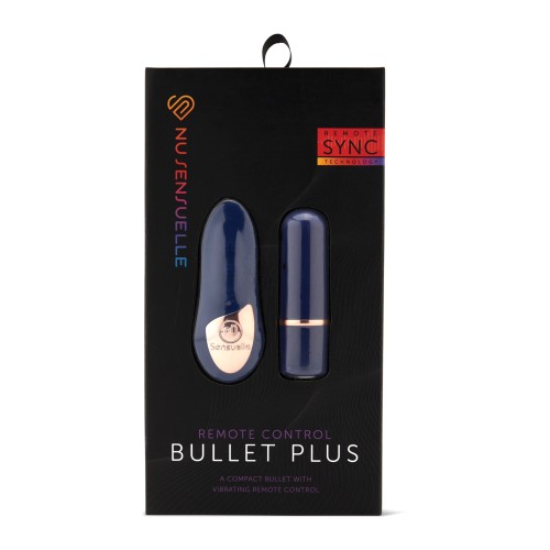 Nu Sensuelle Wireless Bullet Plus Navy Blue - Powerful Vibrations