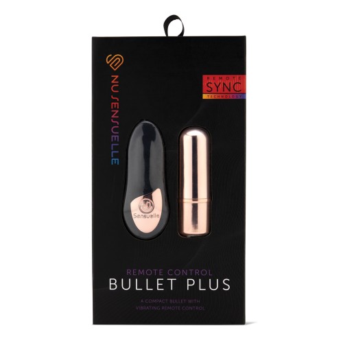 Bullet Inalámbrico Control Remoto Nu Sensuelle Plus para parejas