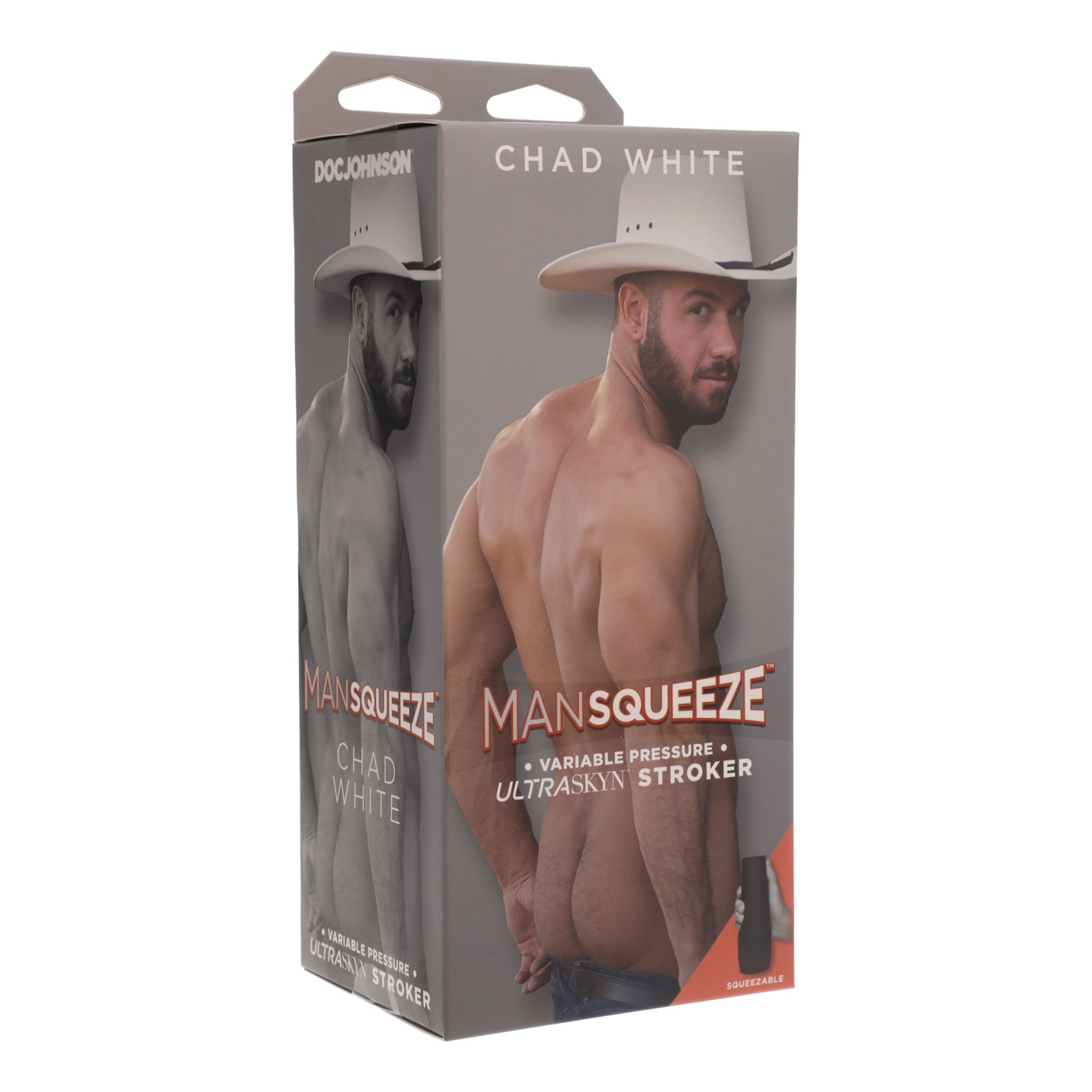 Man Squeeze ULTRASKYN Ass Stroker - Chad White