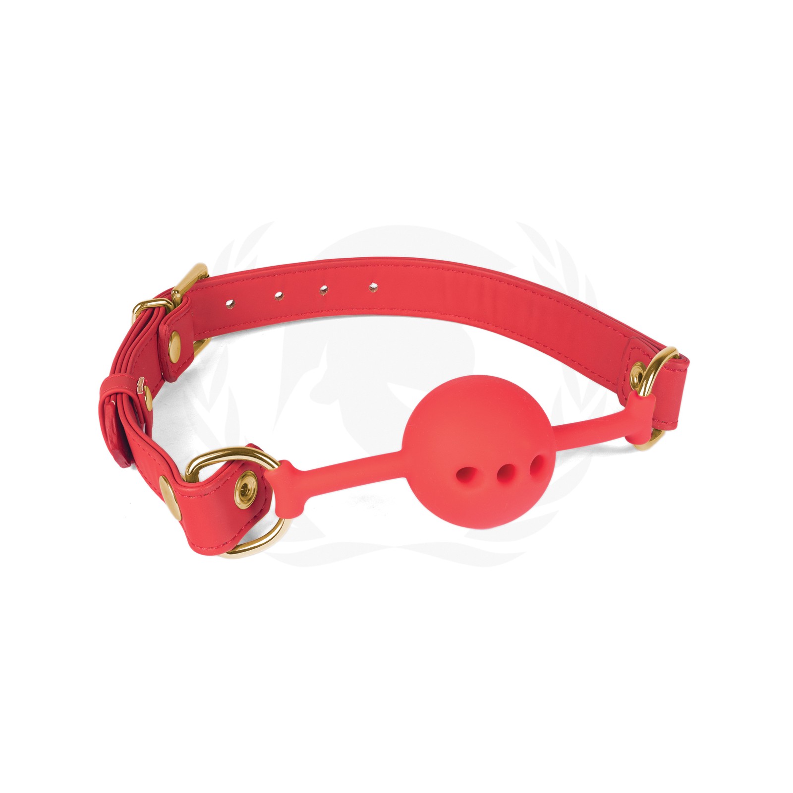 Gag de Silicona Spartacus Correas Rojas