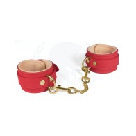 Spartacus PU Ankle Cuffs for Bondage Play