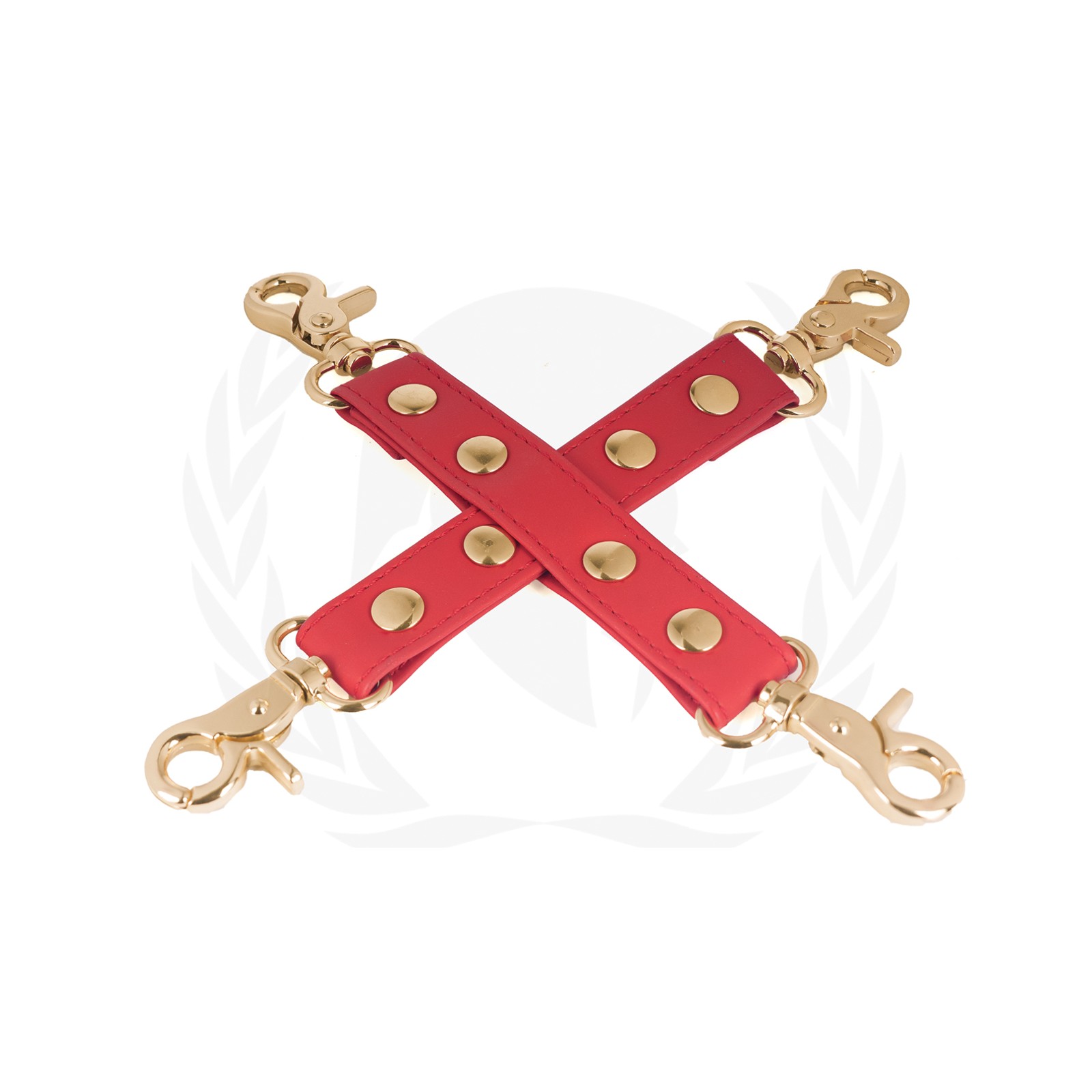 Spartacus PU Hog Tie Red